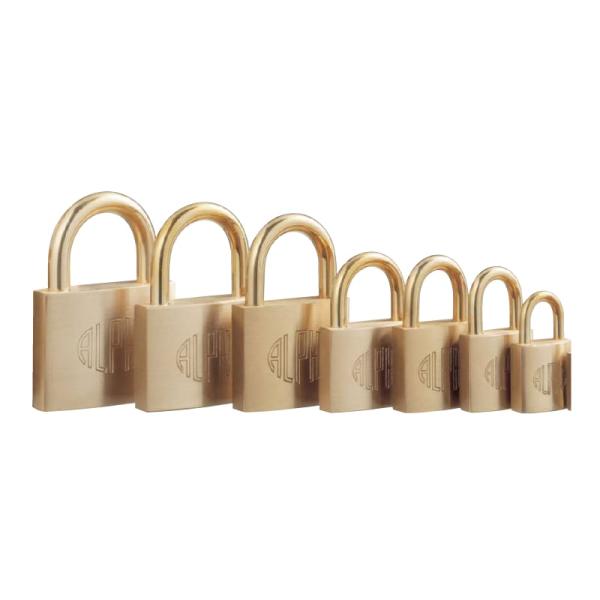 ＡＬＰＨＡシリンダー南京錠　　　　　＃１０００−５０, ＫＡ　４０Ｅ００５０同一キー５０　　９ＹＦ５...