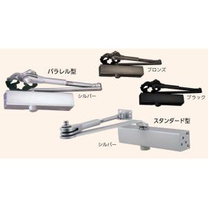 取替用ドアクローザ パラレル型 品番：S-202P DB / 1セット入り 色：ブラック 21002...