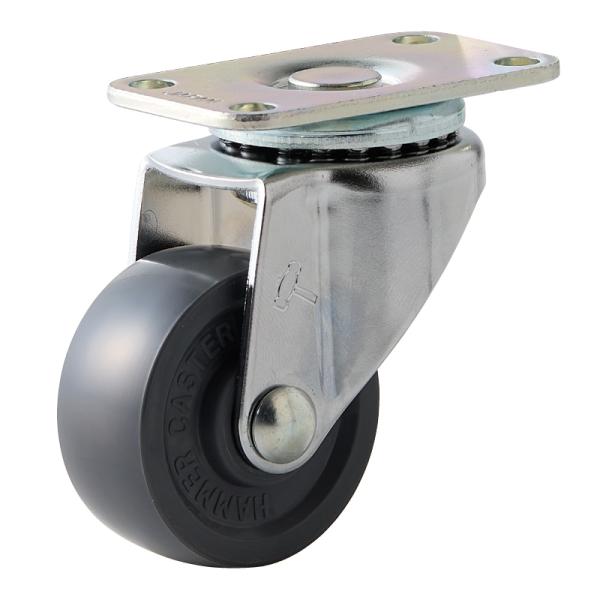 ハンマーキャスター　エラストマー車　自在, ＃４２０Ｇ−Ｕ４０, 236-0035