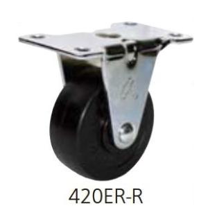 リフォーム用品 ハンマーキャスター ゴム車キャスター 固定 420ER-R50 23602600