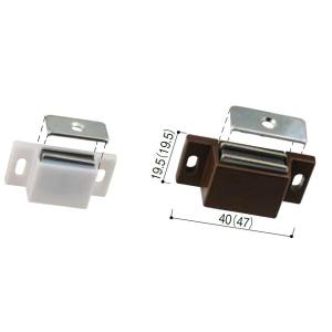 マグネットキャッチ 40mm茶 / 1個入り 25710613 aiai