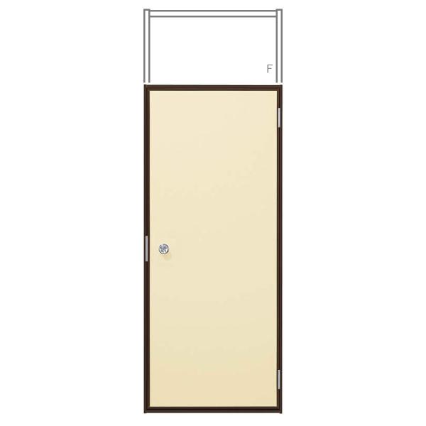 YKK AP 2HD フラッシュドア プレーン ランマ付き 半外付型 特殊オーダー W：439〜93...