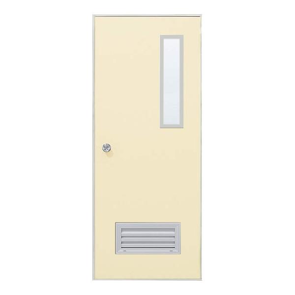 YKK AP 2HD フラッシュドア 障子ユニット 本体のみ 扉厚34mm ガラリ・小窓付き ランマ...