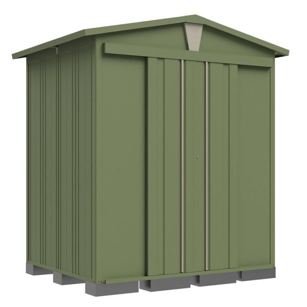 三角屋根仕様ガーデニング物置　ＬＥＩＳＵＲＥ, ＬＳ−１８１５ＧＮ, 363-8202