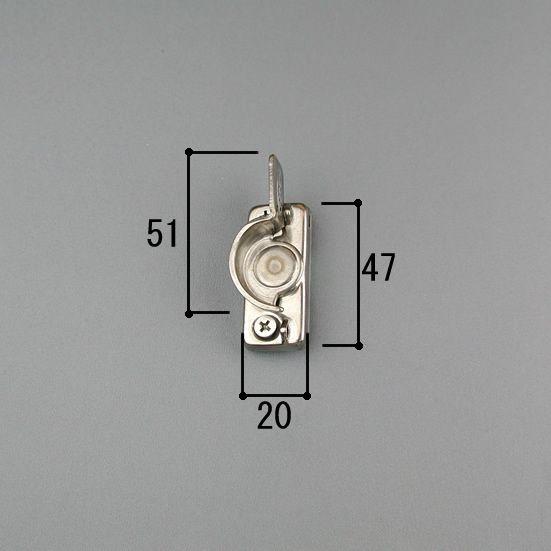 三協 アルミ 旧立山 アルミ 窓・サッシ 部品:引違い窓:クレセント（右勝手）:クレセント(3K01...