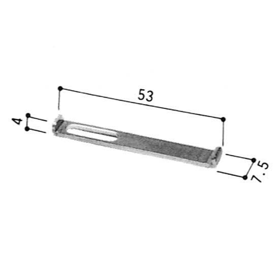 三協 アルミ 旧立山 アルミ 網戸部品:網戸はずれ止め/振れ止め:はずれ止め(3K1160N0-SI...