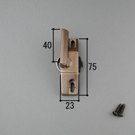 三協 アルミ 旧立山 アルミ 窓・サッシ 部品:上げ下げ窓:クレセント:クレセント 3K2217 (...