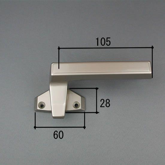 三協 アルミ 旧立山 アルミ 窓・サッシ 部品:すべり出し窓:カムラッチハンドル:カムラッチハンドル...