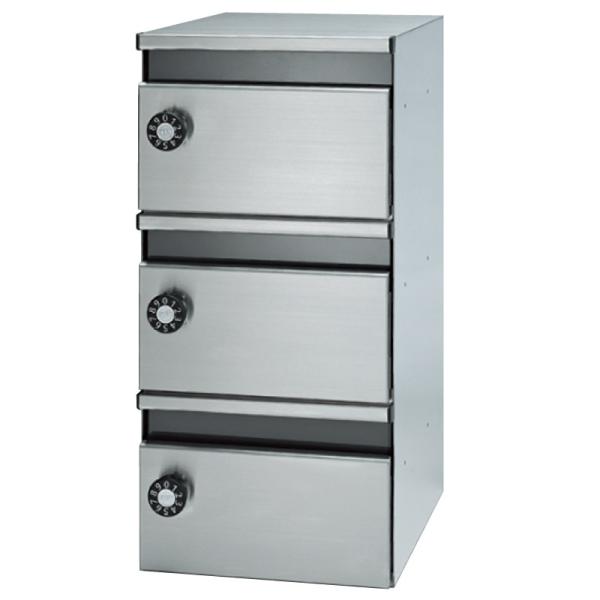 タジマメタル　メールボックス　ＭＸ−１７−３, ｍｙナンバー錠３段　ヘアライン, 578-1322