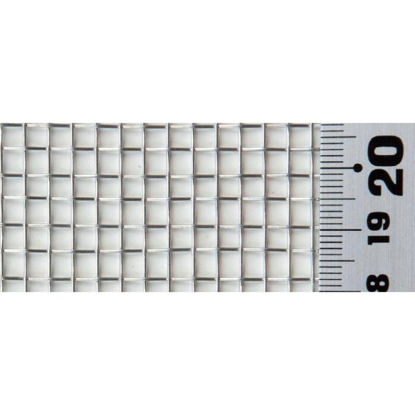 亜鉛引平織金網４５０ｍｍ巾×１Ｍ, ２２６５−４５Ｔ　０．６３ｍｍ×６．５　メッシ, 587-036...