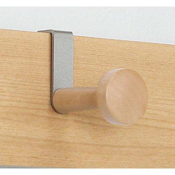 長押ラックＤ５０　帽子フック, ＭＲ４３３２　ナチュラル, 681-0220