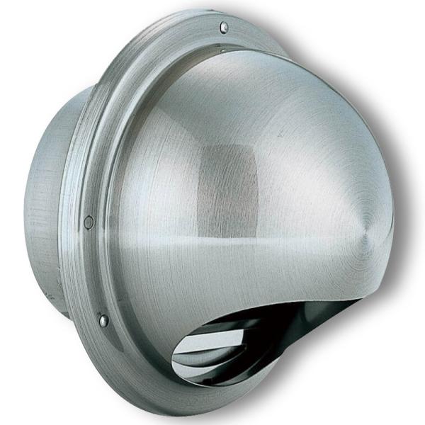 バクマ丸型フード付換気口, Ｂ−７５ＭＶＳ−Ａ　網付　クリアー, 732-0510