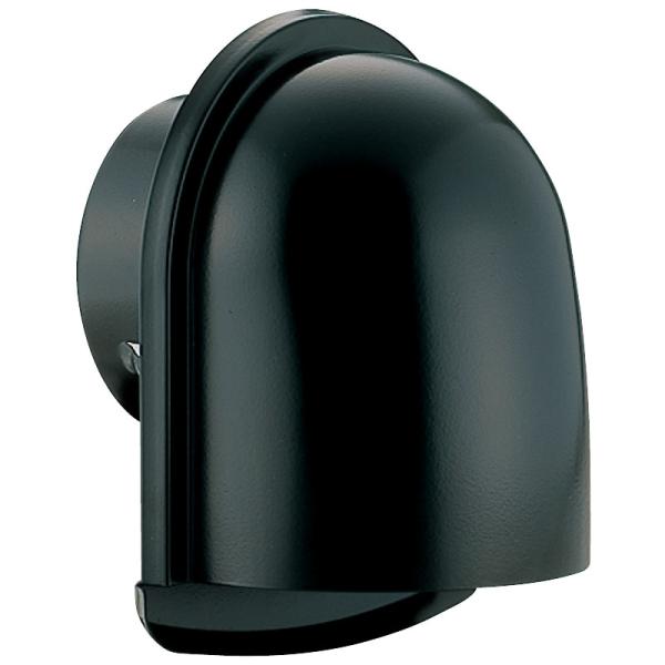 （お得）Ｕ型フード付換気口, Ｂ−１５０ＵＶ−Ａ−ＢＫ　網付　ブラック　５個入, 732-9070