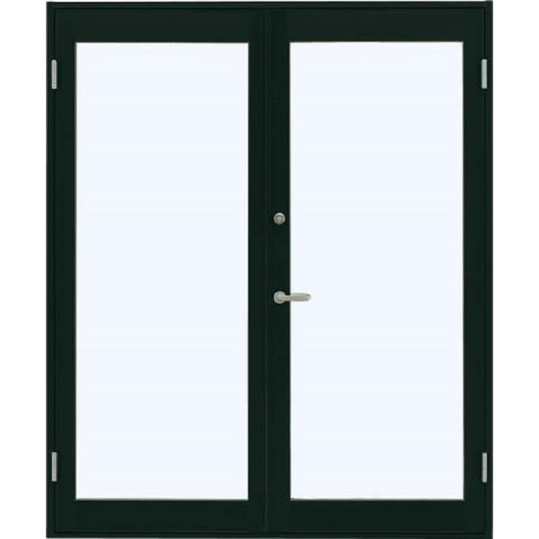 7TD 店舗ドア 両開き ランマなし 1ロック仕様 一般複層ガラス仕様 中桟なし W：1,690mm...