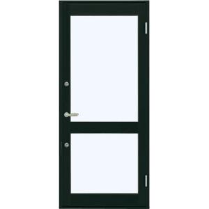 7TD 店舗ドア 片開き ランマなし 2ロック仕様 一般複層ガラス仕様 中桟付き W：868mm ×...
