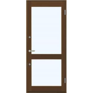 7TD 店舗ドア 片開き ランマなし 2ロック仕様 単板ガラス 中桟付き W：868mm × H：2...