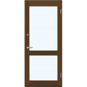 7TD 店舗ドア 片開き ランマなし 1ロック仕様 単板ガラス 中桟付き W：868mm × H：2...