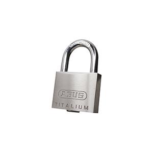 リフォーム用品 ABUS タイタリウム 南京錠 64TI 20KD 8190-6311