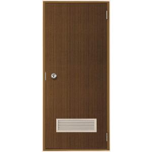 ロンカラーフラッシュドア フラット ガラリ付き 半外付型 特注サイズ W 600〜850mm × H...