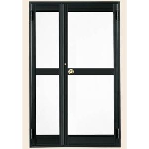 クリエラガラスドア 親子 半外付型 中桟付き / PG仕様 一般複層ガラス仕様 1220 W：1,2...