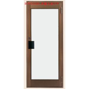 クリエラガラスドア PG仕様 ガラスなし未組立品 片開き 半外付型 1枚ガラス仕様 0819 W：8...