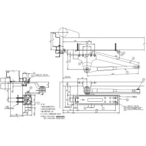 ドアクローザー バックチェック機構付 アヴァントス用 製品色：グレー D-0002-DGTD 交換用...