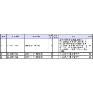 交換用樹脂パネル 1枚入り DO-QDG121L49 LIXIL リクシル TOSTEM トステム