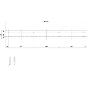 下枠巾木用キックプレート 片開き用 基本寸法：960mm D13Z1001 LIXIL リクシル T...