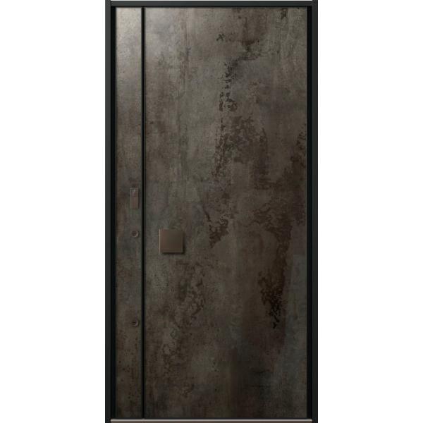 玄関ドアXE / シームレスモデル 親子 40D型 ACアダプター式 W：1,100mm × H：2...