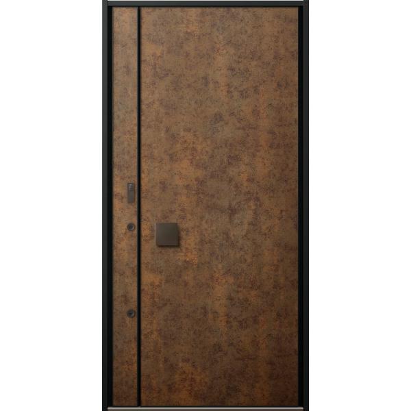 玄関ドアXE / シームレスモデル 親子 41D型 ACアダプター式 W：1,100mm × H：2...