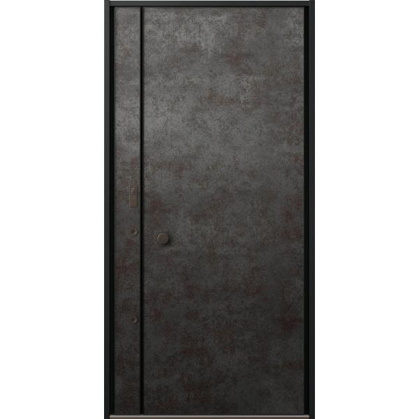 玄関ドアXE / シームレスモデル 親子 42E型 ACアダプター式 W：1,100mm × H：2...