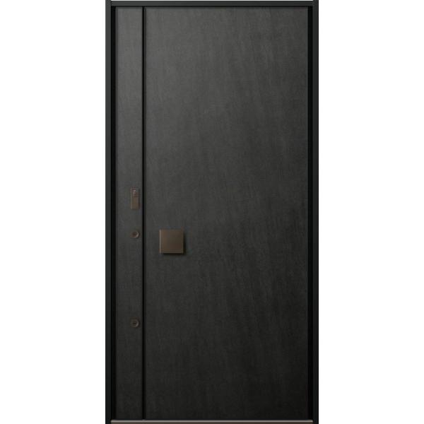 玄関ドアXE / シームレスモデル 親子 43D型 コントローラユニット式 W：1,100mm × ...