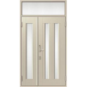 クリエラR 親子ドア 17型 半外付型 ランマ付き 特注寸法 W：1,241〜1,392mm × H...