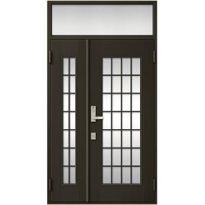 クリエラR 親子ドア 14型 内付型 ランマ付き 特注寸法 W：1,241〜1,364mm × H：...