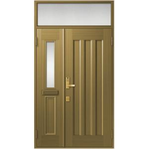 クリエラR 親子ドア 19型 内付型 ランマ付き 特注寸法 W：1,240mm × H：1,486〜...