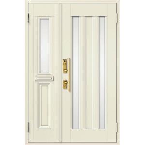 クリエラR 親子/ 18型(子扉：ポスト仕様) 内付型_ランマなし W：1,240mm × H：1,...