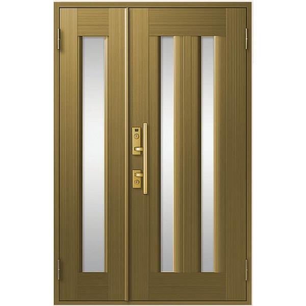 クリエラR 親子ドア 17型 半外付型 ランマなし 特注寸法 W：1,110〜1,240mm × H...