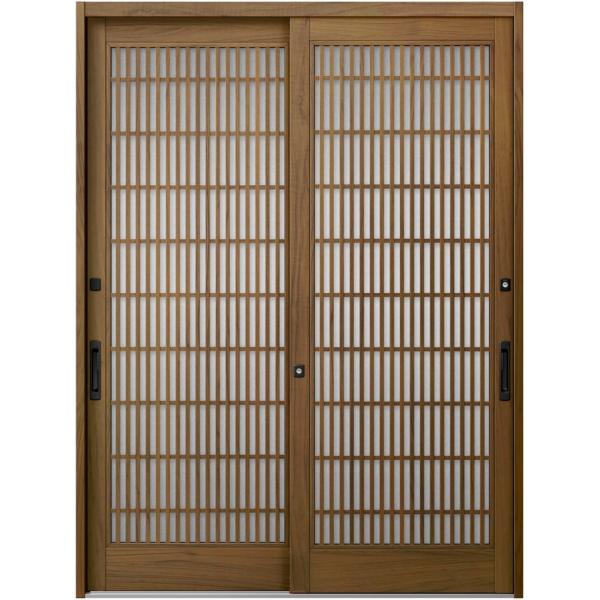 玄関引戸JS 24P型 2枚建戸 ランマなし 18722 W：1,870mm × H：2,257mm...