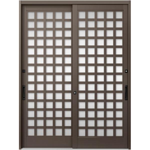 玄関引戸JS 25P型 2枚建戸 ランマなし 16419 W：1,640mm × H：1,962mm...