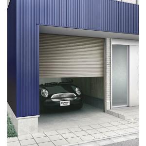 ガレージシャッター クアトロ 単窓 手動 内部付 木造用壁付 特注サイズ W 2 401