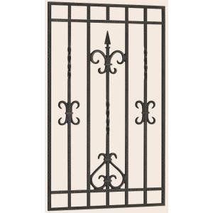 鋳物面格子 ブリティッシュ 03609 W：640mm × H：1,096mm 壁付け 面格子 LI...