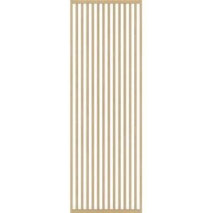 インテリア格子 特注サイズ 縦格子：23本 / W：1,536mm × H：895〜2,495mm ...