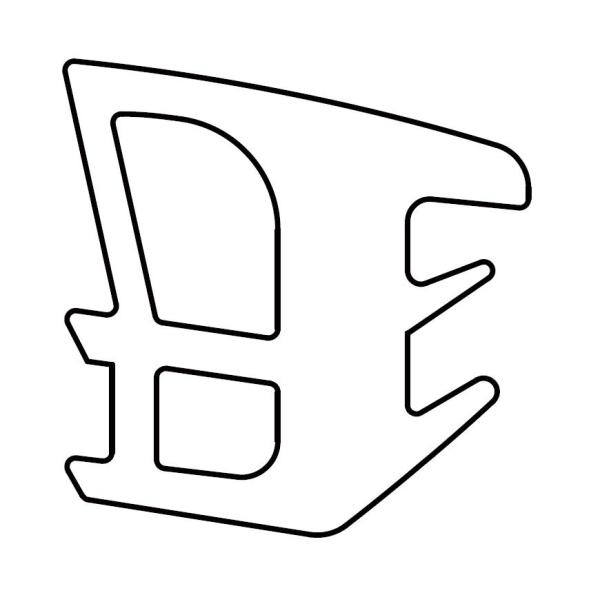 後付けビート 2mm用(非移行性) 5m / 2本入り 部品色：シャイングレー K-C561-PTB...