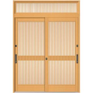 花伝 K6 2枚建て 半外付枠 ランマ付き 70型 千本格子 18723 W：1,870mm × H...