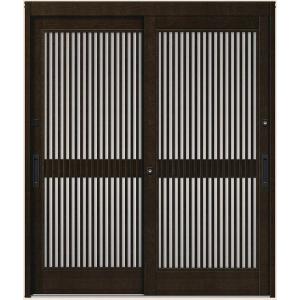 花伝 K6 90型 千本格子 2枚建 内付枠 ランマなし 18719 玄関 引き戸 LIXIL リク...