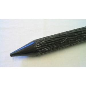 樹脂製 80φ擬木丸太 止め杭 φ55 × 500mm / 20本入り G-5505 大研化成工業