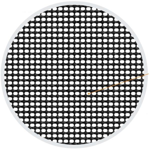 防虫網 ペットネット 910mm × 30m / 1巻 14×15メッシュ A1Y67 製品色：ブラ...