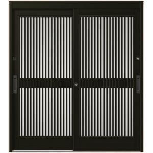 光悦 K6 50型 千本格子 2枚建 半外付枠 ランマなし 18019 W：1,800mm × H：...