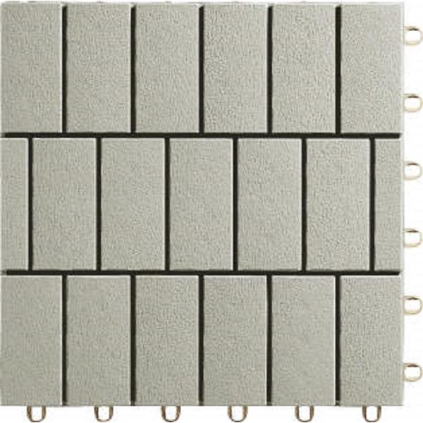 床化粧材 プラスチック KPA-20 / 入数：20枚 色：グレイライト(NGL) バルコニー関連 ...