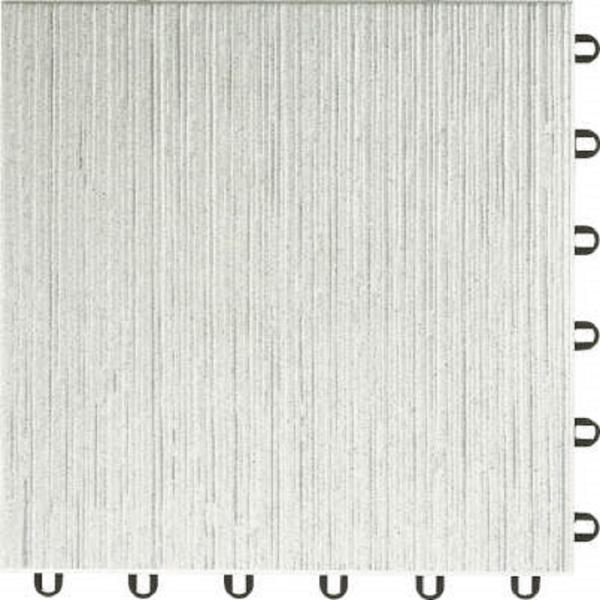 床化粧材 タイル(櫛目調) KTC-10 / 入数：10枚 色：ホワイト(NW) バルコニー関連 三...